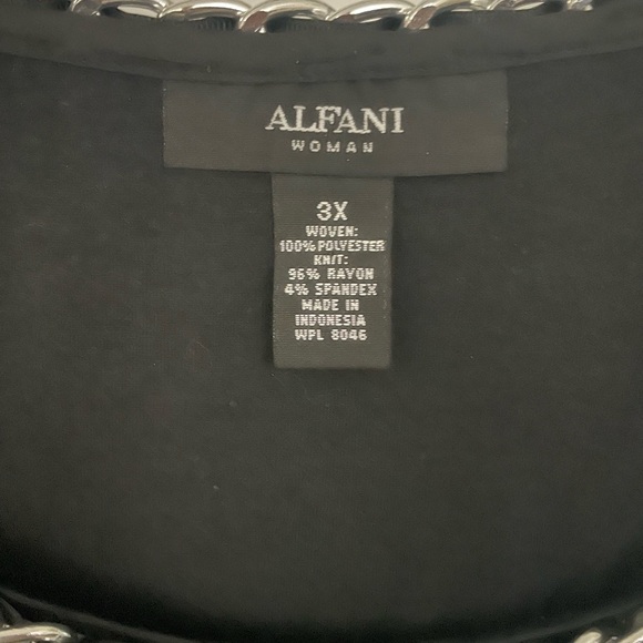 3X Alfani Woman top. EUC. - Picture 3 of 8